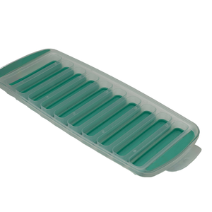 Molde de silicona cuadrado reutilizable de 6 capacidades para cubitos de hielo, modelo manual HS-BG-003, apto para microondas, personalizado por OEM, venta al por mayor - Product Image 4