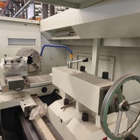 Machine à fileter horizontale automatique CNC robuste pour tuyaux de l'industrie pétrolière Zhongxin QK1319 avec système de contrôle GSK