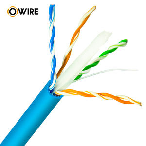 OEM ODM <span class=keywords><strong>utp</strong></span> cat6 ethernet כבל REELEX מפותל 305 mt 23awg cca נחושת <span class=keywords><strong>utp</strong></span> ftp cat6 lan כבל - Product Image 2