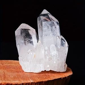 Natural Pineapple Quartz Clear Quartz Cluster | Candle Quartz for Reiki <b>Healing</b> & Home Decor | <b>High</b> Quality Mineral Wholesale - Product Image 4