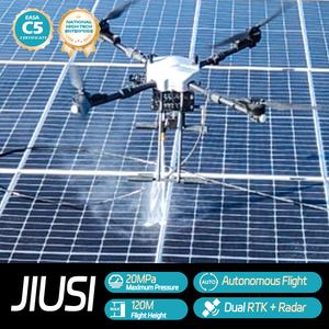 Dron de Limpieza Profesional de Alta Eficiencia de 1000 m/h para Paneles Fotovoltaicos de Edificios, con Doble Cámara, para Uso Experto, de Plástico - Product Image 1