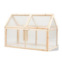Serre de jardin en bois, mini-serre de jardin, serre pour légumes et fleurs, serre de jardin