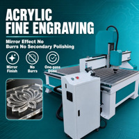 Routeur CNC à grande vitesse JLE CNC TECH 1325, conception portique 4x8 pieds pour le travail de découpe et de sculpture sur MDF, contreplaqué et portes
