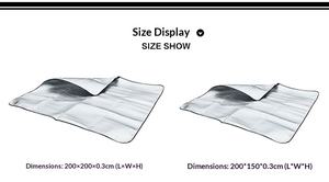 Lona de EVA de Doble Cara Ligera para Tienda de Campaña 200x150cm, Tapete Impermeable Engrosado para Exteriores, Picnic, Camping y Festivales - Product Image 5