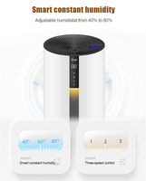 Nouveau humidificateur ultrasonique LED 7 couleurs avec diffuseur d'huiles essentielles aromatiques H2O - Garantie 1 an