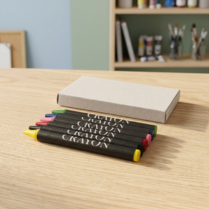 Ensemble de 6 crayons de cire en plastique mignons de couleurs pastel Ayo, modèle 106171-1 - Product Image 2