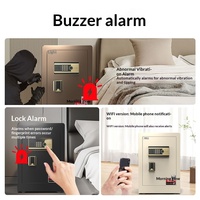 Chenguang Setwall Hochsicherheits-Vollstahl-Feuerfester Safe mit Schlüsselschloss und Elektronischem Digitalschloss für Zuhause, Hotel, Büro und Gewerbliche Nutzung