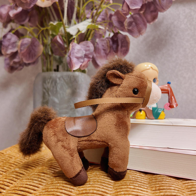 Brown pony pendant