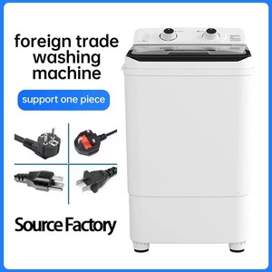 Hot Selling 7.5KG Semi-Automatic <b>Mini</b> Home & Commercial Washing Machine Multifunctional Shoe Drying Capabilities 7kg Semi-automa - Product Image 2