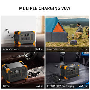 Generatore di Energia Solare Portatile ad Alta Capacità 1024Wh Ricaricabile 1800W per Campeggio e Emergenze - Product Image 4