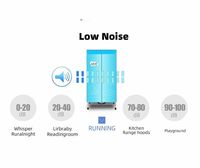 Séchoir à linge électrique portable pour appareils électroménagers, avec grande puissance et housse anti-poussière pour la maison