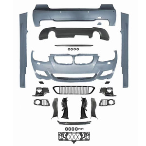 Kits de pare-chocs avant et arrière pour BMW Série 3 E92 E93 Coupé Cabriolet, style MT, pour BMW E92 E93 2010 2011 2012 2013 - Product Image 1