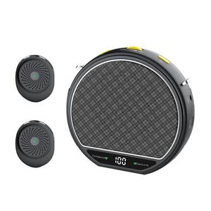 Lapel Mics Voice Amplifier Loudspeaker Dual Wireless Lavalier <b>Microphone</b> with Speaker for Teacher Meeting Tour - Product Image 5