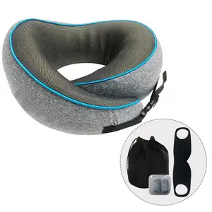 <span class=keywords><strong>Oreiller</strong></span> <span class=keywords><strong>de</strong></span> <span class=keywords><strong>voyage</strong></span> en mousse en forme <span class=keywords><strong>de</strong></span> U pour le cou, support cervical portable détachable personnalisé, best-seller - Product Image 1