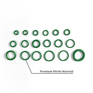 270 pièces vert 18 tailles joints toriques Kit de joint voiture climatiseur compresseur joint anneau boîte de réparation - Product Image 2