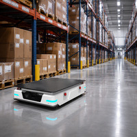 Nouveau véhicule AGV à guidage laser de 1200 kg, pour le transport de matériaux en entrepôt, robot mobile autonome industriel ZENS-1200D 8