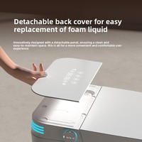 WC intelligent électrique automatique avec siphon, vanne à impulsions, télécommande, siège chauffant et évacuation
