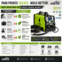 Machine à souder portable professionnelle 3 en 1 de qualité commerciale, haute performance, IP21S, 3,7 KVA, DC, prix compétitifs