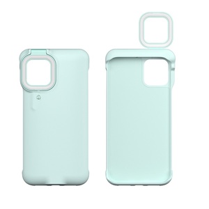 Anillo de Flash ABS + PC para espectáculo en vivo, funda de teléfono inteligente con relleno de luz LED para selfi, para iPhone 12 12 Pro - Product Image 3