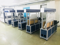 Machine de gravure laser CO2 3D pour textiles, pour marquage de jeans et denim, programmable avec prise en charge DXF/AI