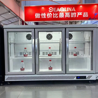 High Quality Countertop Air-cooled Wine Cooler BarCounter Drink Display Refrigerator Cabinet for bar