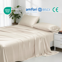 Draps en bambou en gros – Divers coloris de draps de lit en bambou naturel doux et rafraîchissant – Ensemble de draps de lit 100 % bambou biologique