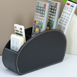 <span class=keywords><strong>Organisateur</strong></span> de télécommande, <span class=keywords><strong>organisateur</strong></span> de contrôle en cuir de bureau stabilisé avec 5 compartiments spacieux pour télécommandes TV - Product Image 5