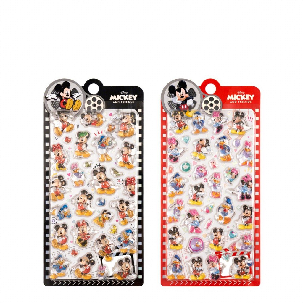 Sl-bkd mickey relief stickers 1 random