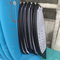 Planche de wakesurf en fibre de carbone de qualité supérieure en gros d'usine, wakeboard en résine époxy à noyau en mousse EPS