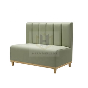 Mobilier moderne Offre Spéciale de luxe pour restaurants Sièges en cuir artificiel Cabines en bois massif Canapés, tables et chaises - Product Image 5