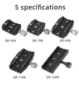 Adaptador de Montaje Universal para Trípode de Cámara Vicsound QR50 de Aleación de Aluminio, Clip de Sujeción Arca para Placa de Liberación Rápida para DSLR - Product Image 2