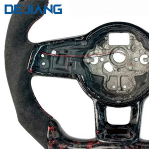 พวงมาลัยปลอมแปลง LED & คาร์บอนไฟเบอร์แบบกำหนดเองสำหรับอุปกรณ์เสริมของ Volkswagen Golf <span class=keywords><strong>5</strong></span> MK6/<span class=keywords><strong>MK7</strong></span>/MK8 <span class=keywords><strong>Jetta</strong></span> Passat B8 POLO Tiguan GTI - Product Image 4