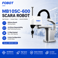 Robot SCARA FOBOT con Carga Útil de 10 kg, Brazo Robótico de 4 Ejes, Radio de 600 mm, Alta Velocidad y Precisión, Robot Industrial para Clasificación y Recolección, Precio de Fábrica