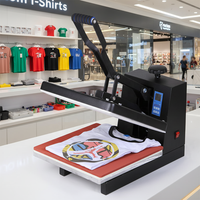Presse à chaud semi-automatique à plat 40x60cm pour sublimation de lanières et textiles, idéale pour l'impression par transfert thermique