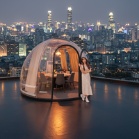 Maison dôme ronde Full House Garden Igloo avec salle de bain, Tiny House Dome du Japon