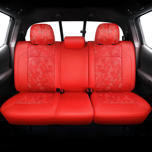 Housses de siège de luxe 2016+ Taco Parts Accessoires intérieurs de voiture personnalisés pour Toyota Tacoma 3ème génération Housses de siège de voiture en cuir Ensemble complet - Product Image 6