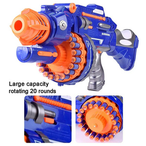 Fabricant de jouets pour enfants Pistolets en plastique à balles souples avec 40 pièces de fléchettes de <span class=keywords><strong>recharge</strong></span> Jouet électrique pour enfants Pistolet à air comprimé souple pour garçons - Product Image 3
