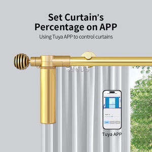 Barra Romana Motorizada KYOK Gold con Motor Dorado para Decoración de Hogares de Lujo - Product Image 3