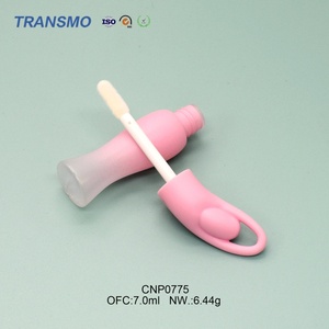 Estuche para Brillo Labial, Tubos Mate para Brillo Labial, Llavero, Envase Vacío para Brillo Labial, Tubos de Plástico para Cosméticos - Product Image 4