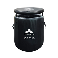 Baignoire gonflable en PVC pour bain de glace extérieur avec couvercle pour adultes - Vente en gros usine - Baignoire de thérapie aquatique