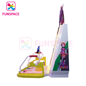 Funspace Máquina de juego de monopatín de competición en línea de carreras de videojuegos deportivos para niños que funcionan con monedas - Product Image 3