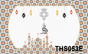 Musulman Ramadan Conceptions <span class=keywords><strong>Nappe</strong></span> en PVC Imprimée - Product Image 5