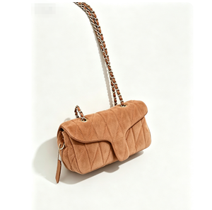 Womens Microfiber Hobo <b>Handbag</b> With Toggle Closure Gold Crossbody Chain Extra <b>Large</b> Basic Purse Sample Available Graceful Women - Product Image 3