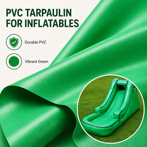 Tela Inflable <span class=keywords><strong>de</strong></span> <span class=keywords><strong>PVC</strong></span> Impermeable, Hermética y Ligera con <span class=keywords><strong>Lona</strong></span> Recubierta para Acampar al Aire Libre y Uso como Toldo - Product Image 1