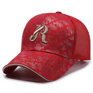 Gorra de béisbol con bordado de letras tridimensionales para hombre y mujer, gorra de malla transpirable con protección solar, sombrero de leopardo a cuadros - Product Image 6