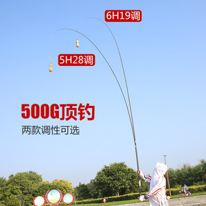 Canne à pêche à la carpe 3,6 m 5H28, action moyenne rapide, pour usage en étang et en réservoir - Product Image 4