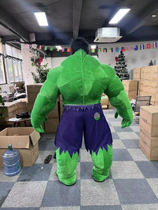<span class=keywords><strong>Costume</strong></span> Gonfiabile Personalizzabile <span class=keywords><strong>Hulk</strong></span> per Adulti, Mascotte Verde di Personaggio Anime per Pubblicità Commerciale - Product Image 6