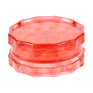 Stock UE 2026 Producto Popular <span class=keywords><strong>Mini</strong></span> Molinillo de Plástico ABS de 40mm Transparente con Forma de Flor de 2 Capas al por Mayor para Uso con Tabaco - Product Image 5