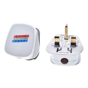 ปลั๊กไฟ3ขาพร้อมปลั๊กพินต่อสายไฟฟ้า BS1363 UK Type G 13A ต่อสายไฟฟ้าได้3ขาสำหรับตลาดสหราชอาณาจักร - Product Image 4