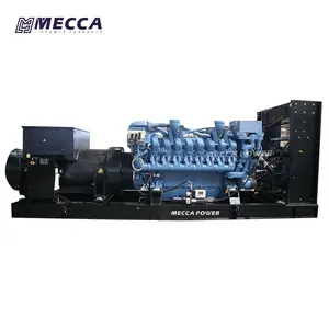 Container Type Diesel Generator MTU Genset 2500 Kva 3000KVA For Commercial Industrial Power Plant